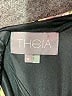 Theia Floral Black Casual Dress Size 6 - photo 7