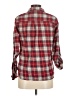 Forever 21 Plaid Red Long Sleeve Button-Down Shirt Size M - photo 2