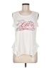 Jessica Simpson Ivory Sleeveless Top Size M - photo 1