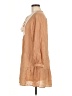 Zara 100% Polyester Tan Casual Dress Size M - photo 5