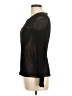 BCBGMAXAZRIA Black Long Sleeve Top Size M - photo 5