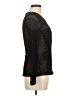 BCBGMAXAZRIA Black Long Sleeve Top Size M - photo 4