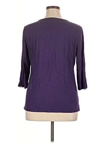 Karen Scott 3/4 Sleeve Top (view 2)