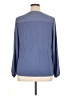 Alyx Blue Long Sleeve Blouse Size XL - photo 2