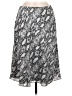 Socialite Paisley Silver Casual Skirt Size M - photo 1