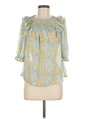 Mi ami 3/4 Sleeve Blouse (view 1)