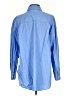 Zara Stripes Blue Long Sleeve Button-Down Shirt Size XS - photo 2