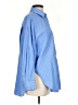 Zara Stripes Blue Long Sleeve Button-Down Shirt Size XS - photo 4