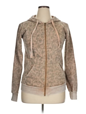 Vintage Havana Zip Up Hoodie (view 1)