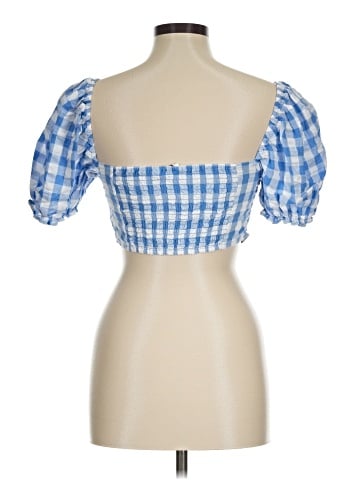 Monki Short Sleeve Blouse (view 2)