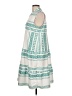 Unbranded 100% Polyester Print Green Casual Dress Size L - photo 5