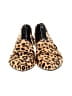 Steve Madden Animal Print Gold Tan Flats Size 6 - photo 2