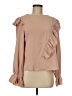 Prettygarden 100% Polyester Tan Long Sleeve Blouse Size M - photo 1