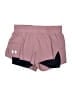 Under Armour Color Block Pink Athletic Shorts Size S - photo 1