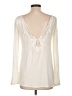 Ecote Ivory Long Sleeve Top Size L - photo 2