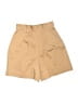 Danielle Bernstein Solid Tan Khaki Shorts Size 0 - photo 2