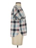 Harve Benard Checkered-gingham Gray Short Sleeve Button-Down Shirt Size S - photo 4