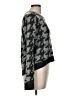 J&J 100% Acrylic Houndstooth Gray Pullover Sweater Size M - photo 4