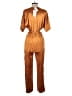 Joie Animal Print Gold Jumpsuit Size S - photo 2