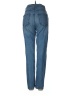 Fashion Nova Solid Blue Jeans Size 7 - photo 2