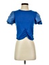 Ellison 100% Cotton Blue Short Sleeve Top Size S - photo 1