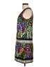 Ali Ro Paisley Purple Cocktail Dress Size 10 - photo 5