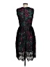 Wolven 100% Polyester Stars Black Cocktail Dress Size 6 - photo 2