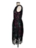 Wolven 100% Polyester Stars Black Cocktail Dress Size 6 - photo 5