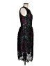 Wolven 100% Polyester Stars Black Cocktail Dress Size 6 - photo 4