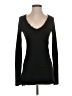 Diane von Furstenberg Black Long Sleeve Top Size P (petite) - photo 1