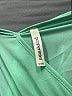 Peppermint 100% Polyester Solid Green Casual Dress Size S - photo 7