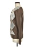 Old Navy Argyle Brown Cardigan Size M - photo 5