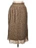 Good Hart 100% Polyester Paisley Brown Casual Skirt Size L - photo 1