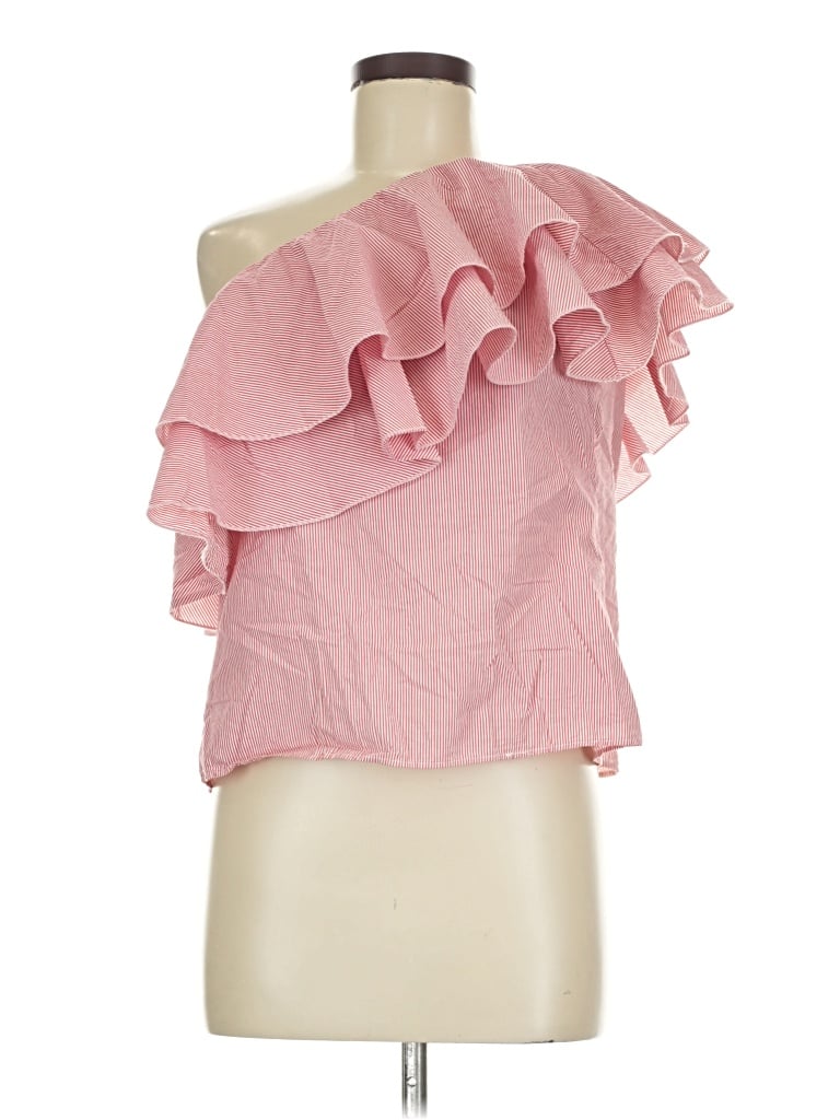 Pre-owned Saks Fifth Avenue Sleeveless Blouse In Pink