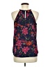 Papermoon 100% Polyester Blue Sleeveless Blouse Size M - photo 2