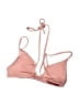 One One Metallic Pink Swimsuit Top Size S - photo 1