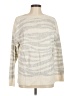 Ann Taylor LOFT Stripes Ivory Pullover Sweater Size M - photo 1