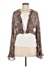 AFRM 100% Polyester Ivory Kimono Size M - photo 1