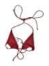 Andi Bagus Solid Burgundy Swimsuit Top Size Sm - Med - photo 2