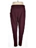 D&Co. Solid Burgundy Active Pants Size 1X (tall) - photo 2