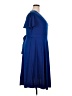 Unbranded Solid Blue Casual Dress Size 18 - photo 4
