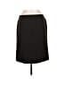 Unbranded Solid Black Brown Formal Skirt Size 6 (petite) - photo 2