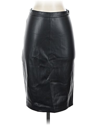 Q2 Faux Leather Skirt (view 1)