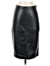Q2 Black Faux Leather Skirt Size S - photo 1
