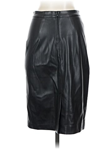 Q2 Faux Leather Skirt (view 2)