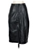Q2 Black Faux Leather Skirt Size S - photo 2