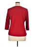 Karen Scott Red 3/4 Sleeve Top Size XL - photo 2