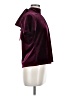 CeCe Burgundy Short Sleeve Top Size M - photo 4