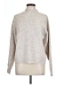 Leith Solid Silver Turtleneck Sweater Size L - photo 1