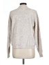 Leith Solid Silver Turtleneck Sweater Size L - photo 2